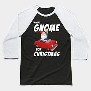 Driving Gnome Baseball T-Shirt